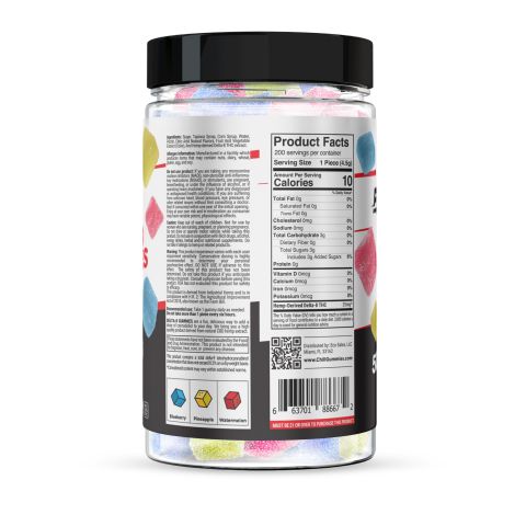 Delta 8 Tropical Mix Gummies - Chill Extreme - 5000X - Thumbnail 3