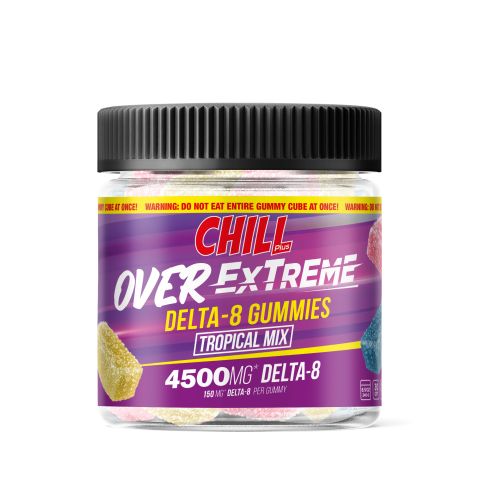 Delta 8 Tropical Mix Gummies - Chill Plus - 4500MG - Thumbnail 2