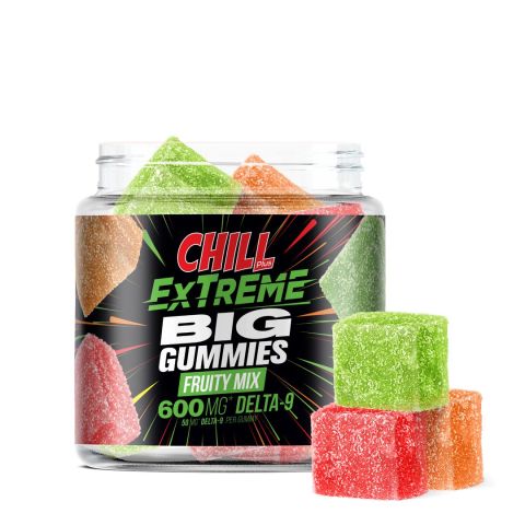Delta 9 Fruity Mix Gummies - Chill Plus - 600mg - 1