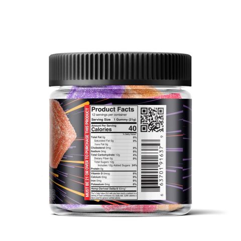 Delta 9 Paradise Mix Gummies - Chill Plus - 600mg - Thumbnail 3