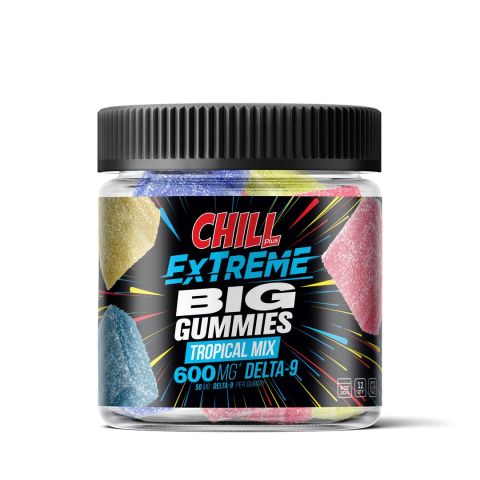 Delta 9 Tropical Mix Gummies - Chill Plus - 600mg - Thumbnail 2
