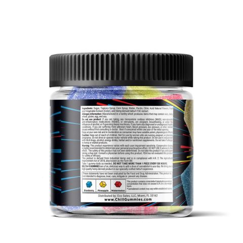 Delta 9 Tropical Mix Gummies - Chill Plus - 600mg - Thumbnail 4