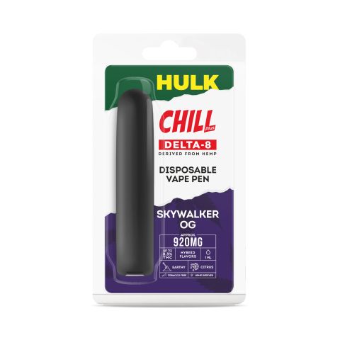 Skywalker Delta 8 - HULK Disposable - Chill Plus - 920mg - Thumbnail 2