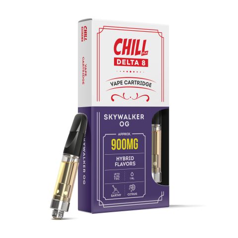 Skywalker OG Delta 8 THC - Cart - 900mg - Chill - Thumbnail 1
