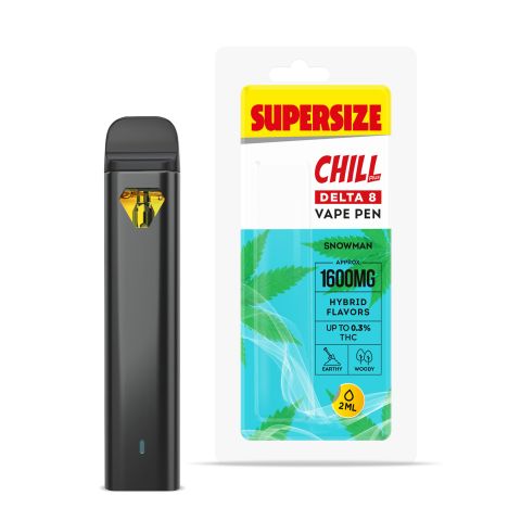 Snowman Delta 8 THC - Disposable - Chill - 1600mg - 1