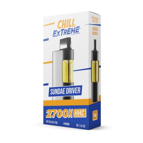 Sundae Driver HHC - Disposable - Chill Plus - 2700mg - Thumbnail 2