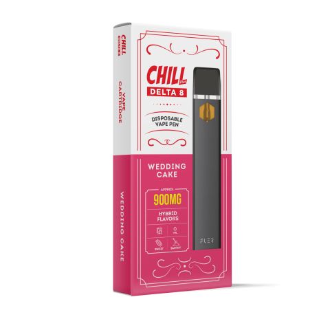 Wedding Cake Delta 8 THC - Disposable - Chill Plus - 900mg - Thumbnail 1