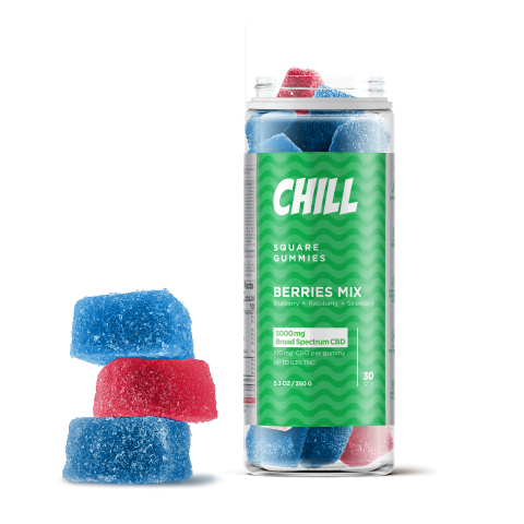 Broad Spectrum CBD Gummies - Chill - 100mg - Thumbnail 3