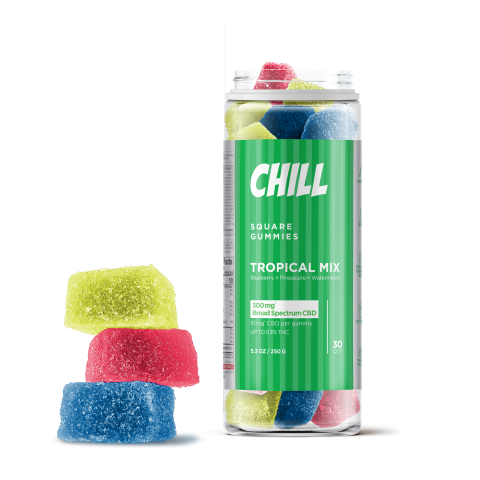 Broad Spectrum CBD Gummies - Chill - 10mg - Thumbnail 3