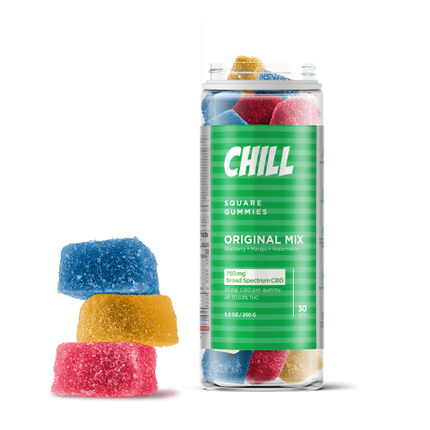 Broad Spectrum CBD Gummies - Chill - 25mg - Thumbnail 3