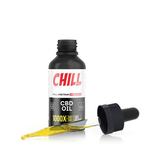 1000mg Delta 8 & Full Spectrum CBD Oil - Thumbnail 1