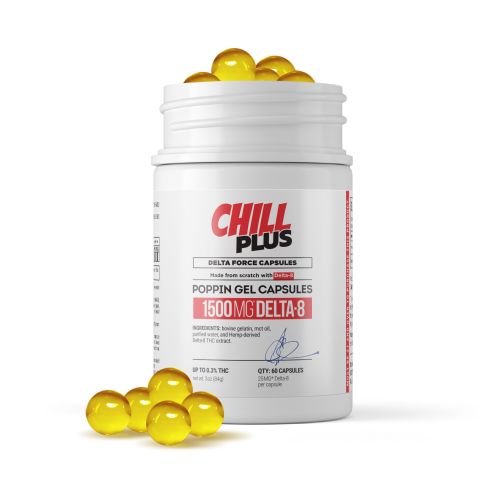 25mg D8 Capsules - 60ct - Thumbnail 1