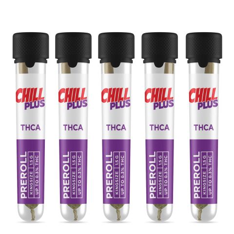 Indica King-Size Pre Rolls Bundle - THCA - 1.5g - Chill Plus - Thumbnail 1