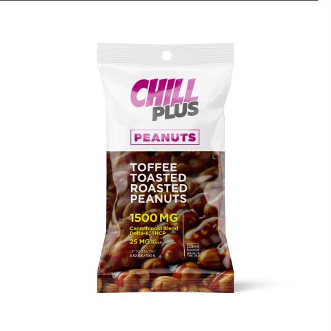 25mg Toffee Toasted Roasted Peanuts - D8, THCP - Thumbnail 2