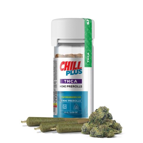 0.5g Blue Satellite Mini Pre-Rolls - THCA - 5 Joints - Thumbnail 2