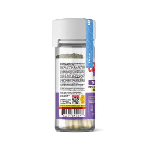 0.5g Devil's Drip RS11 Mini Pre-Rolls with Kief - THCA - 5 Joints - Thumbnail 4