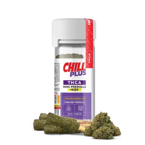 0.5g Ménage Mini Pre-Rolls with Kief - THCA - 5 Joints - Thumbnail 2