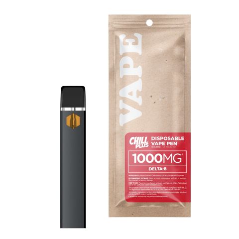 1000mg Delta 8 Vape Pen - Grape Ape - Indica - 1ml - Thumbnail 1