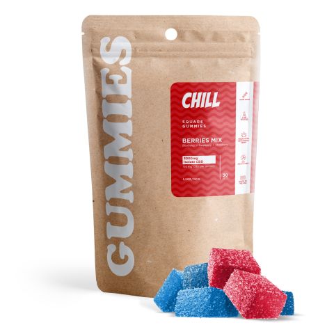 100mg CBD Isolate Gummies - Berries Mix - Thumbnail 1