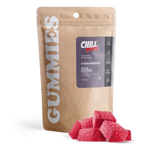 10mg Delta 9 Gummies - Strawberry - Thumbnail 1