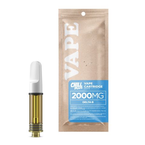 2000mg D8 Vape Cart - Girl Scout Cookies - Indica - 2ml - Thumbnail 1