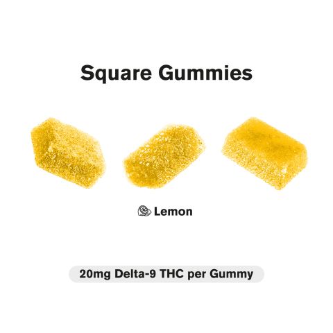 20mg Delta 9 Gummies- Lemon - Thumbnail 3