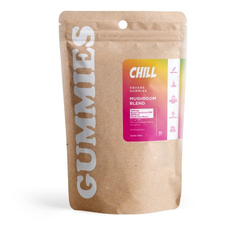 50mg BS, 300mg Mushroom Blend - Square Gummies - Thumbnail 2