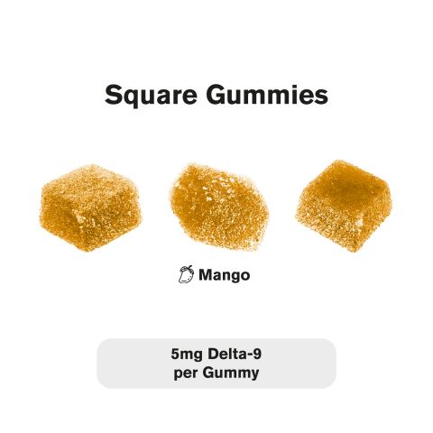 5mg Delta 9 Gummies - Mango - Thumbnail 3