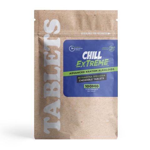 100mg 7-Hydroxy Tablets - Berries - Chill Extreme - Thumbnail 3