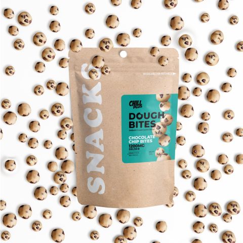 10mg Delta 8 Dough Bites - Chocolate Chip Bites - Thumbnail 4