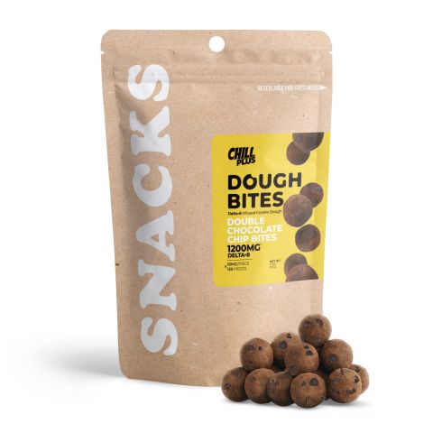 10mg Delta 8 Dough Bites - Double Chocolate Chip Bites - Thumbnail 1