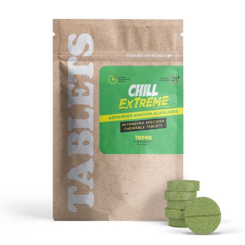 15mg 7-Hydroxy Tablets - Mint - Chill Extreme - Thumbnail 2