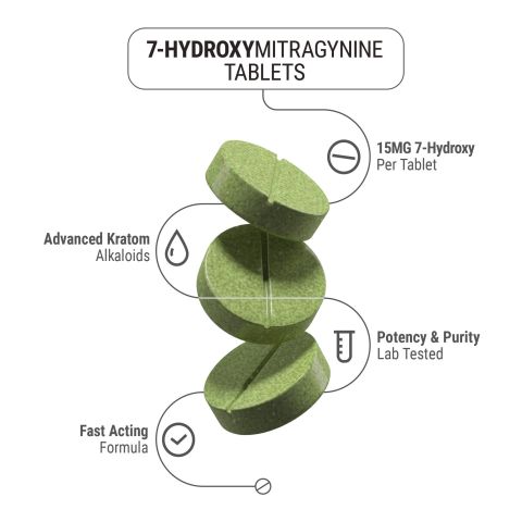 15mg 7-Hydroxy Tablets - Mint - Chill Extreme - Thumbnail 4