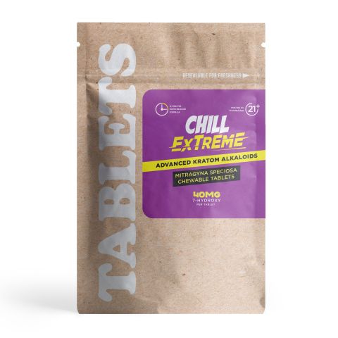 40mg 7-Hydroxy Tablets - Berries - Chill Extreme - Thumbnail 3