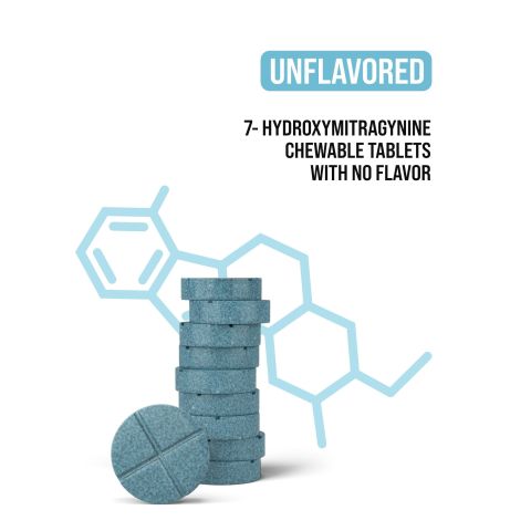 40mg 7-Hydroxy Tablets - Unflavored - Chill Extreme - Thumbnail 5