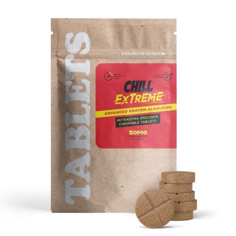 50mg 7-Hydroxy Tablets - Mango - Chill Extreme - Thumbnail 2