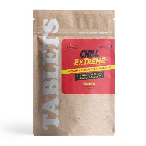 50mg 7-Hydroxy Tablets - Mango - Chill Extreme - Thumbnail 3