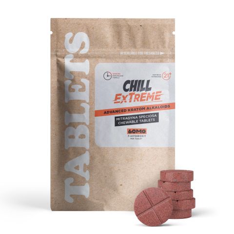 60mg 7-Hydroxy Tablets -  Berries - Chill Extreme - Thumbnail 2