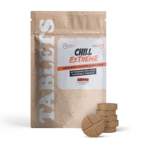 60mg 7-Hydroxy Tablets - Mango - Chill Extreme - Thumbnail 2