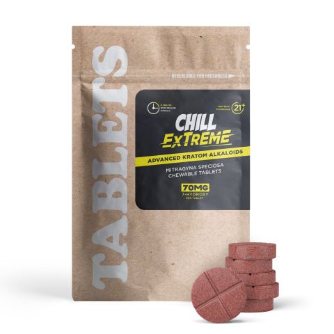 70mg 7-Hydroxy Tablets - Berries - Chill Extreme - Thumbnail 2