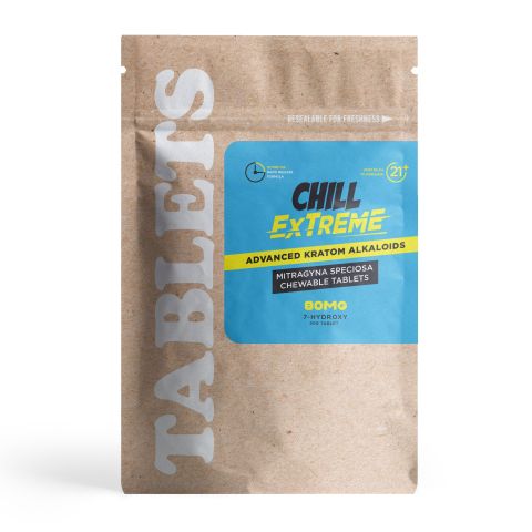 80mg 7-Hydroxy Tablets - Berries - Chill Extreme - Thumbnail 3