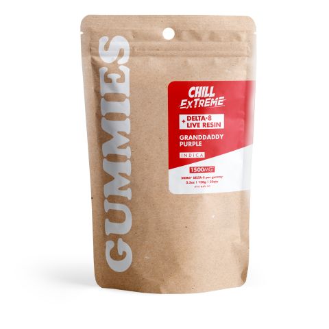 Delta 8 Live Resin Gummies Bundle - Indica - Chill Extreme - Thumbnail 2