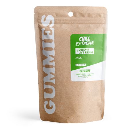 Delta 8 Live Resin Gummies Bundle - Sativa - Chill Extreme - Thumbnail 3