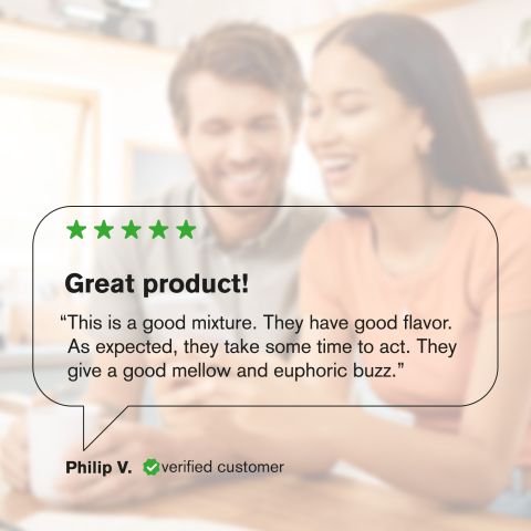 25mg D8 & CBD Isolate Gummies - Fruity Mix - Thumbnail 7