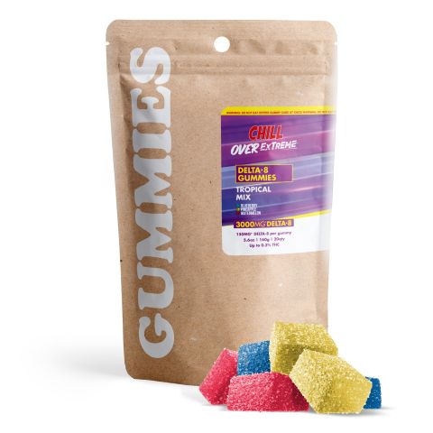 150mg Delta 8 Gummies - Tropical Mix - Thumbnail 2