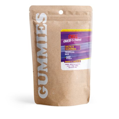 150mg Delta 8 Gummies - Tropical Mix - Thumbnail 3