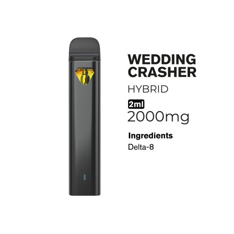 2000mg Delta 8 Vape Pen - Wedding Crasher - Hybrid - 2ml - Thumbnail 2
