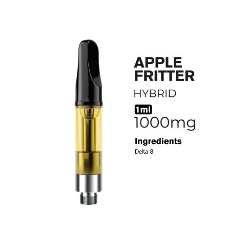1000mg D8 Vape Cart - Apple Fritter - Hybrid - 1ml - Thumbnail 2