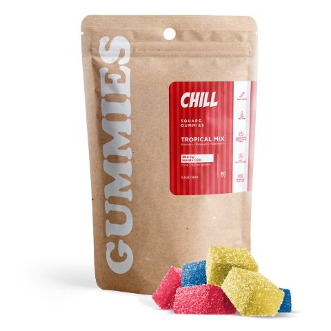 10mg CBD Isolate Gummies - Tropical Mix - Thumbnail 2