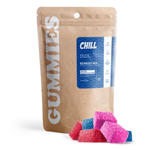 100mg Full Spectrum CBD Gummies - Berries Mix - Thumbnail 2